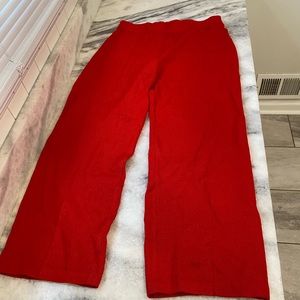 Saint John Red SZ 14 knit pants